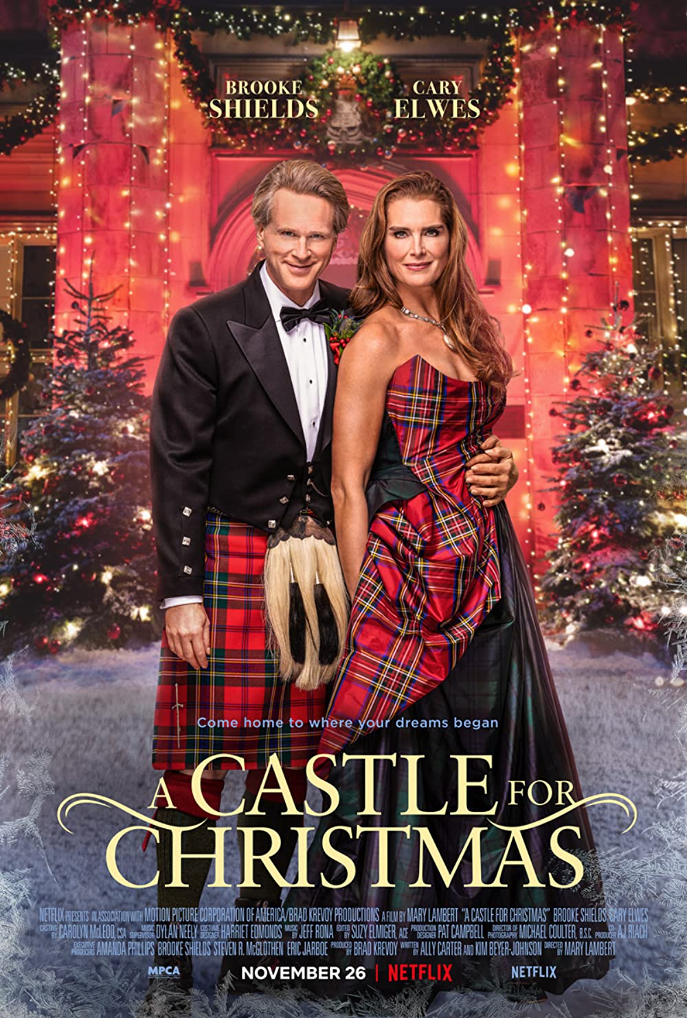 A Castle for Christmas (2021) poster