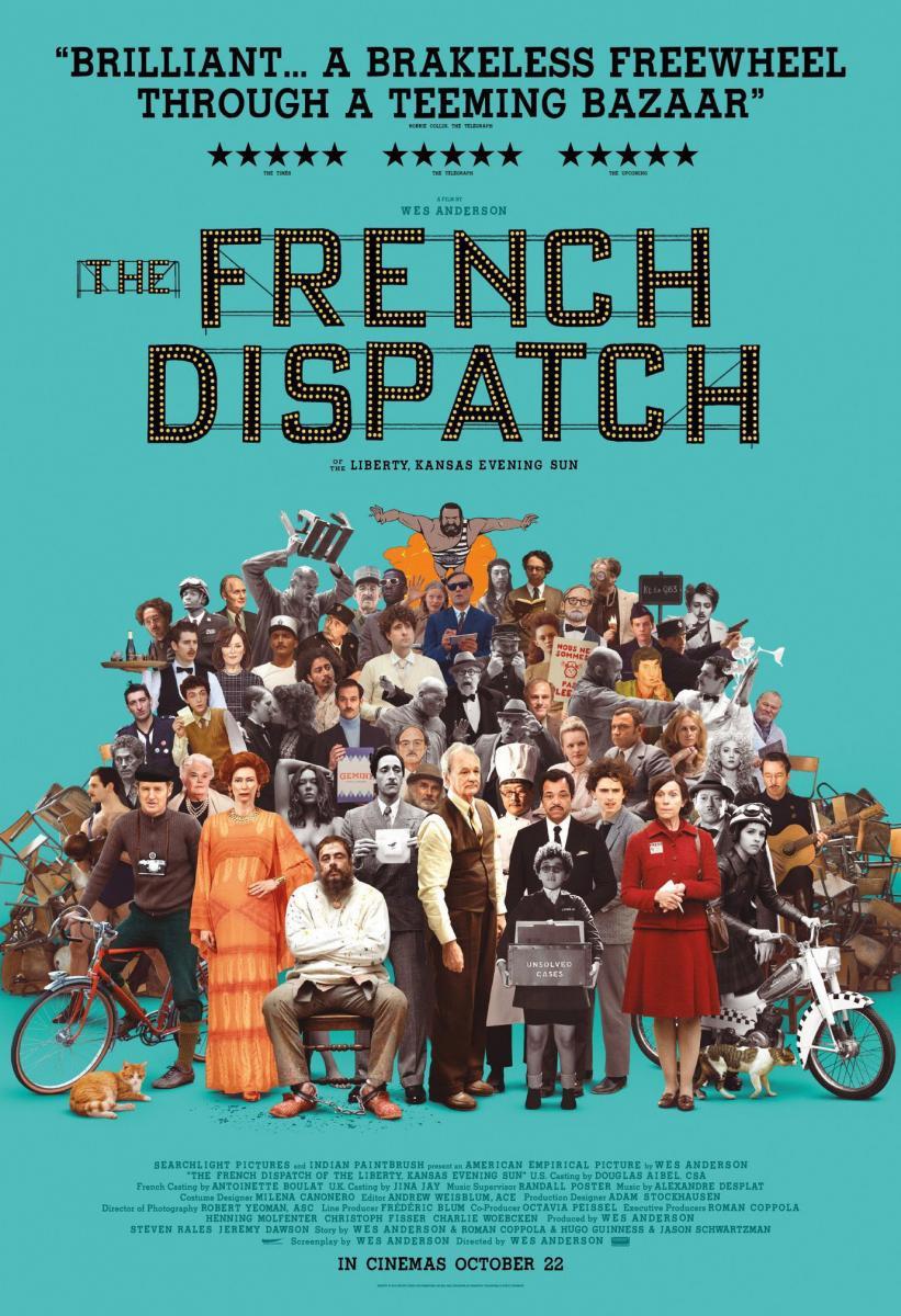 The French Dispatch (2021) poster
